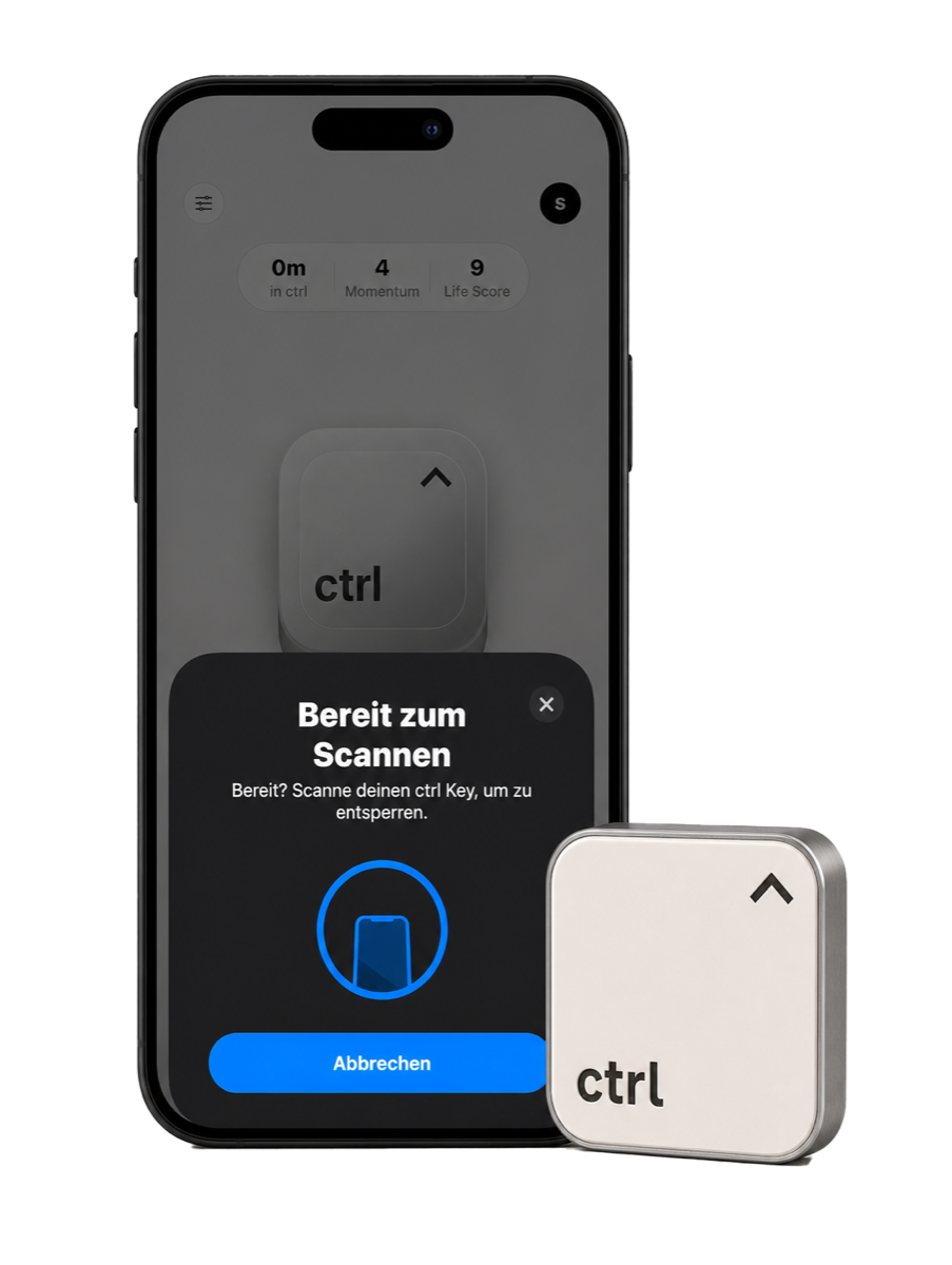 ctrl key Produktaufnahme
